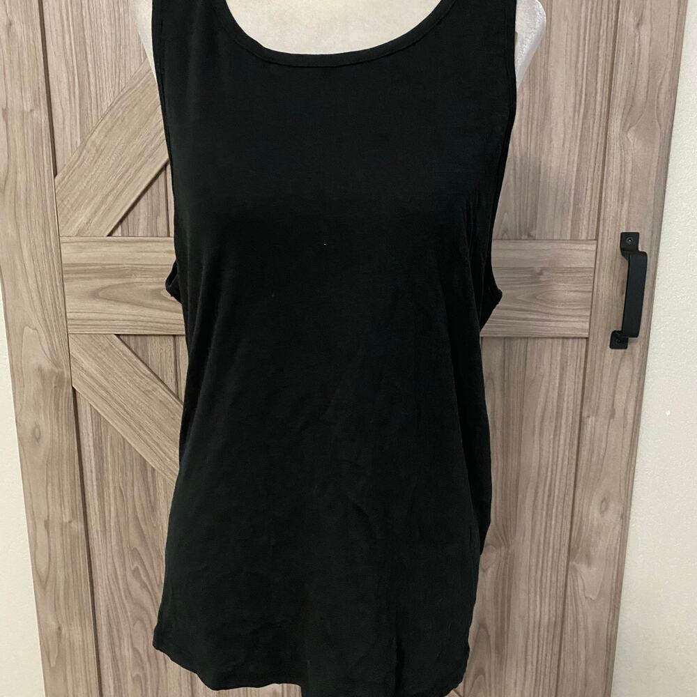 NWT J.CREW vintage cotton knot back tank size large